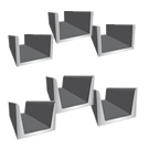 Aluminum Channel Value Packs