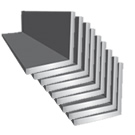 1/2" x 1/2" x 1/16" Aluminum Angle 6063-T5 Square Corner Architectural