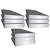 1/8" x 3/4" Rectangular Aluminum Flat Bar 6061-T6 image of 1/8" x 3/4" Rectangular Aluminum Flat Bar 6061-T6