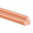 1/4" .250" Copper Round Bar (Alloy 110 - ETP)