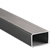 image of 1" x 2" x 16ga.(.063") Stainless Steel Rectangular Tube T-304 Mill Finish (no polish)