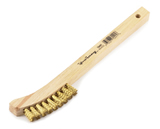 Forney 70491 Wire Scratch Brush, Brass 8-5/8" X 9/16"
