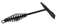 Forney 70601 Chipping Hammer Cross Chisel image of Forney 70601 Chipping Hammer Cross Chisel