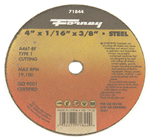 Forney 71844 4" X 1/16" X 3/8" Cut-Off Wheel