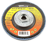 Forney 71933 T29 F Disc 4-1/2" X 5/8" 11 Z 120G