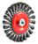 image of Forney 72758 6" X 5/8" 11Thd Knot Wheel