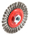 image of Forney 72760 4" X 5/8" 11Thd Stringer B Wheel